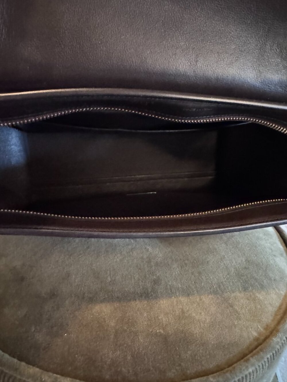 Celine Trapeze Tri-Color Leather Handbag + COA - Picture 12 of 14